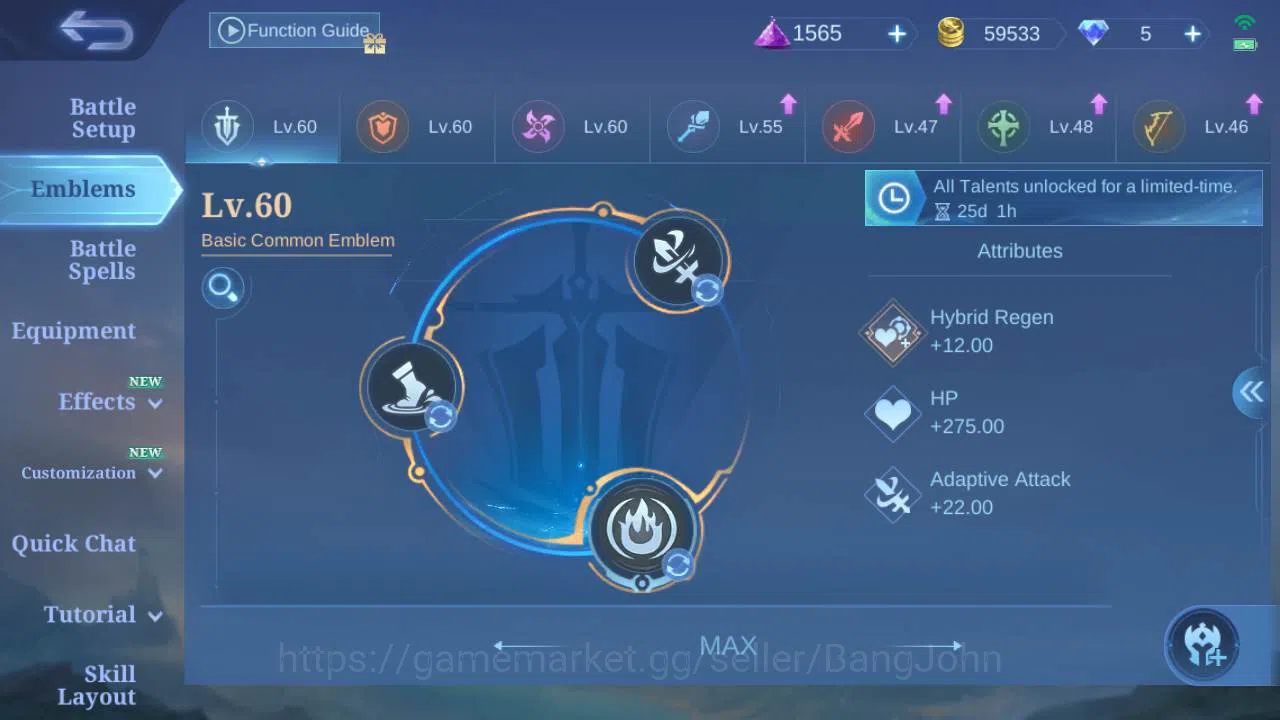 Mobile Legends: Bang Bang Accounts Global, Skin 135, Hero 98|KOF Chou,LB martis,M3 ro image 5