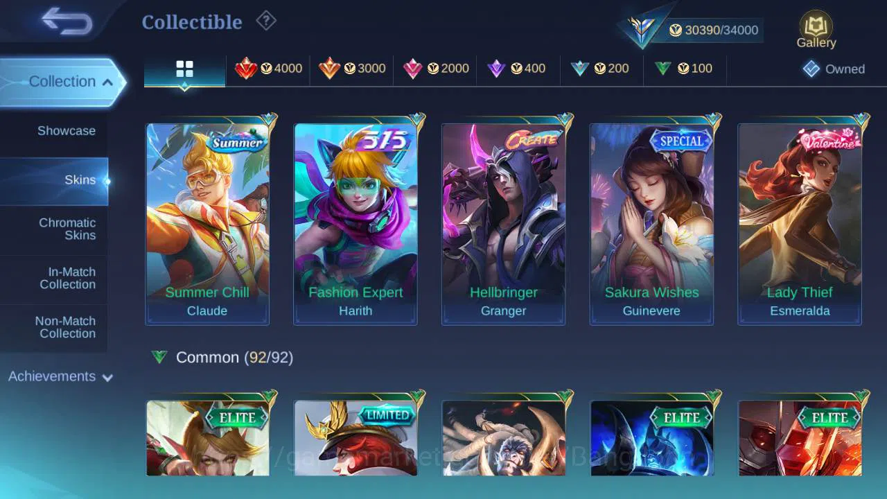 Mobile Legends: Bang Bang Accounts Global, Skin 135, Hero 98|KOF Chou,LB martis,M3 ro image 6