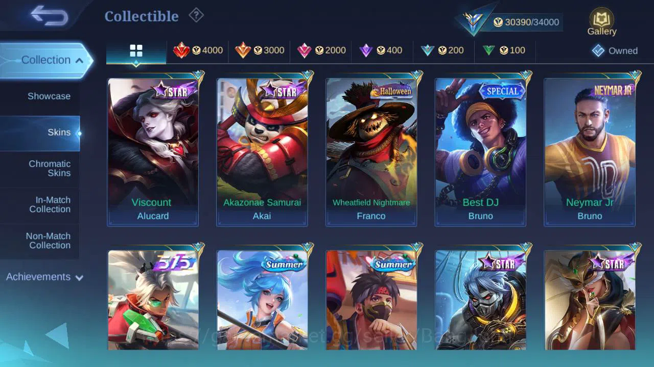 Mobile Legends: Bang Bang Accounts Global, Skin 135, Hero 98|KOF Chou,LB martis,M3 ro image 8