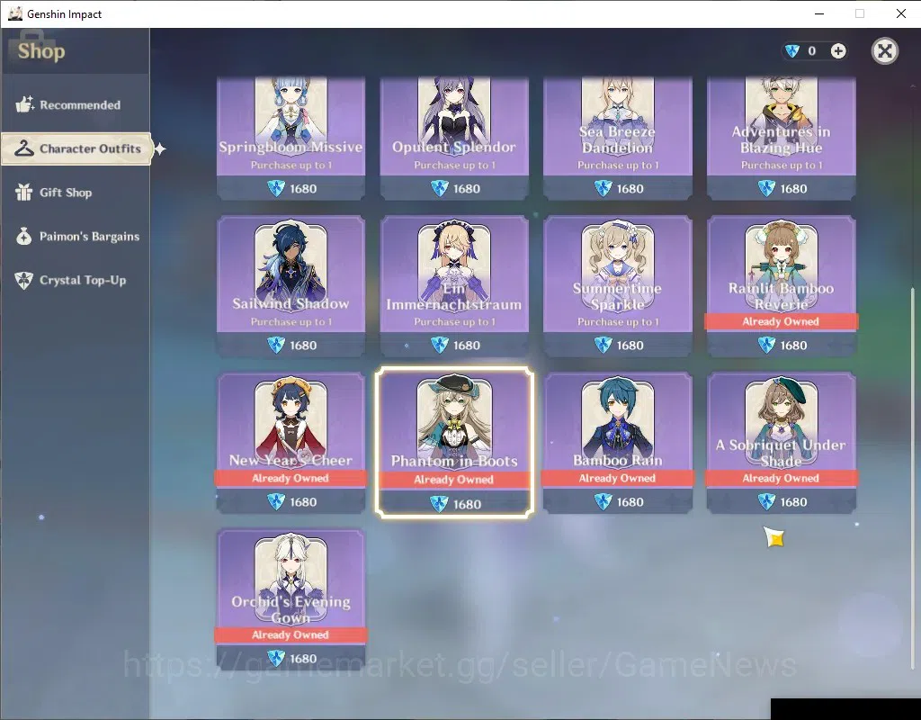 Genshin Impact Accounts ASIA|AR 60|2 Frezee Team [Skirk,Ayaka]|20 Limit+ 6 image 17