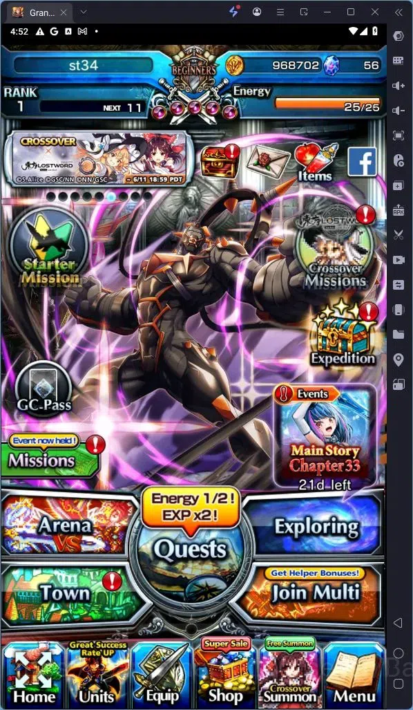 Grand Summoners Accounts Global | Rank 1 |Scarlet Enforcer Lark, Summer Miy image 10