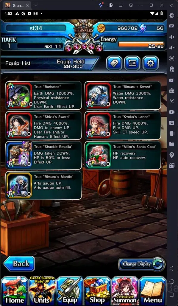 Grand Summoners Accounts Global | Rank 1 |Scarlet Enforcer Lark, Summer Miy image 4