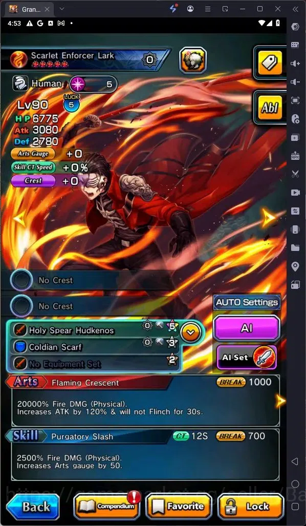 Grand Summoners Accounts Global | Rank 1 |Scarlet Enforcer Lark, Summer Miy image 8