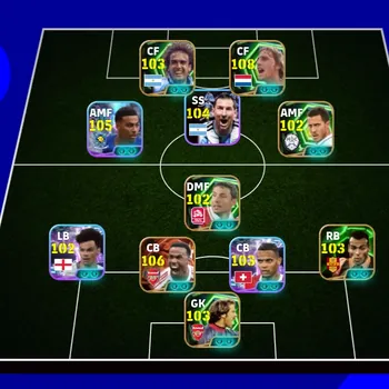 eFootball Accounts Legends & Iconic Players COLECTIVE 3208+ | BIGTIME GABRIEL MAGHALES x JOHAN CRUYFF x MORGEN JAMES x