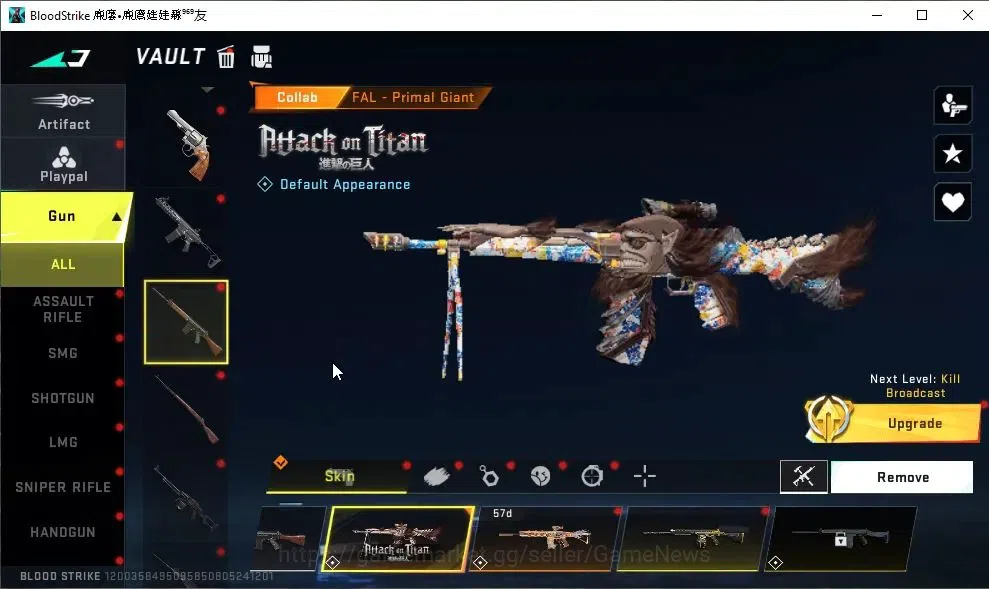 Blood Strike Accounts ASIA|13 ULTRA[SPIKE,Uzi,AUG,DEagle,M4A1,Etc]|Colla image 17
