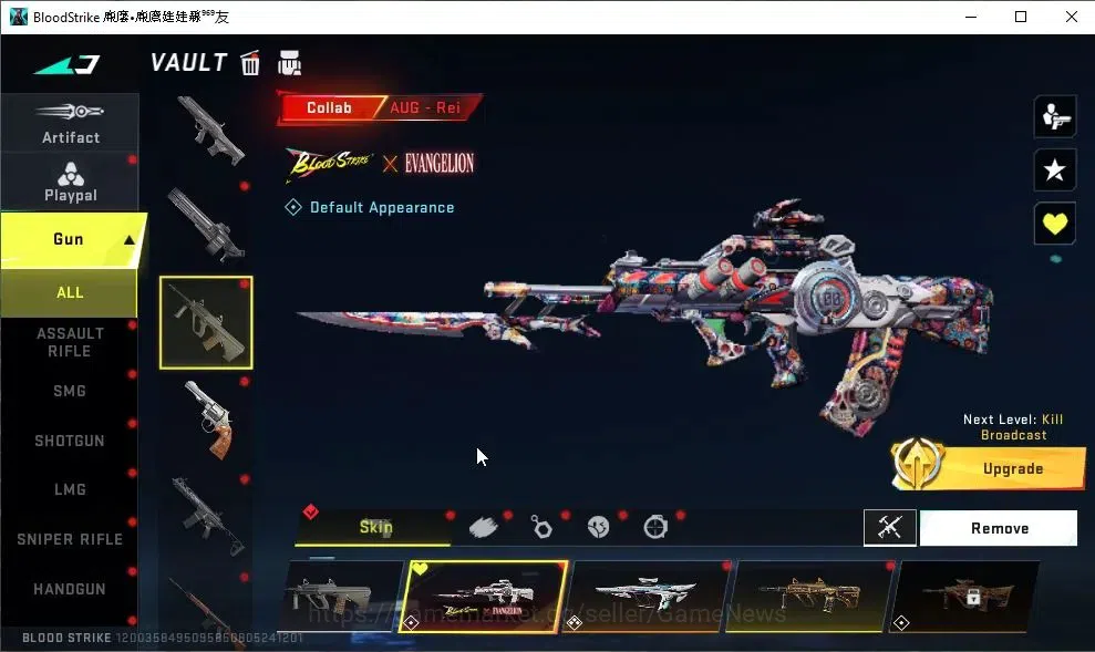 Blood Strike Accounts ASIA|13 ULTRA[SPIKE,Uzi,AUG,DEagle,M4A1,Etc]|Colla image 19