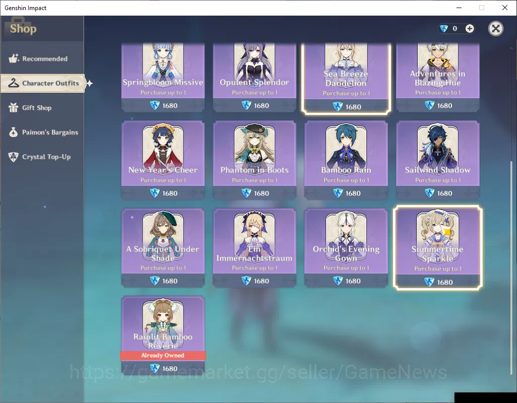 Genshin Impact Accounts ASIA|AR 55|Prime Team Flins|6Limited+1(*5Weapon)Fl image 13