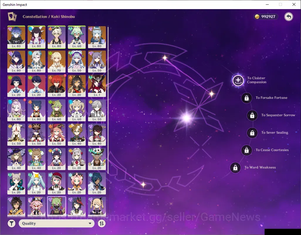 Genshin Impact Accounts ASIA|AR 55|Prime Team Flins|6Limited+1(*5Weapon)Fl image 2