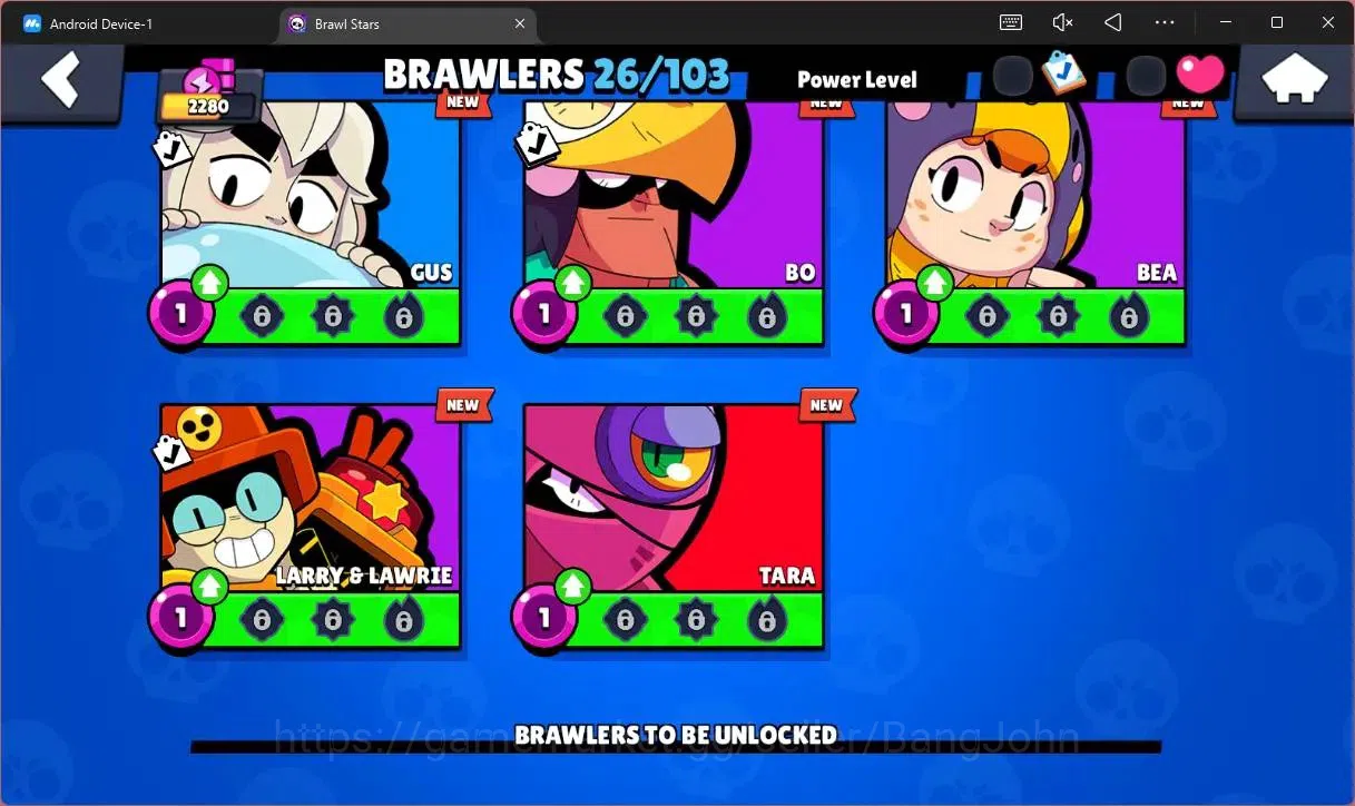 Brawl Stars Accounts Global |2280 Trophy|26 Brawler|1 Max Hypercharge(G image 8