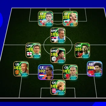 eFootball Accounts Legends & Iconic Players COLECTIVE 3228+ | NEW GARETH BALE x F LAMPARD x PEPE x S GERARD x DRAGAN