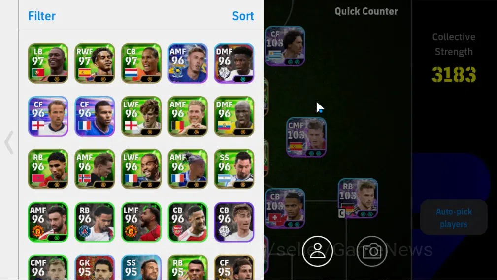eFootball Accounts Legends & Iconic Players Android|7 Epic(Didier Drogba,Steven Gerrard,Edmilson,Raul)|Show Time Joshua 2