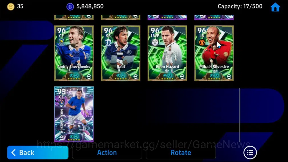 eFootball Accounts Legends & Iconic Players Android|7 Epic(Didier Drogba,Steven Gerrard,Edmilson,Raul)|Show Time Joshua 7