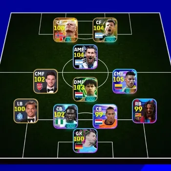 eFootball Accounts Legends & Iconic Players Android|PW 3142|BigT Halland,Epic Aguero Rijkaard PeAubameyang,Shwt