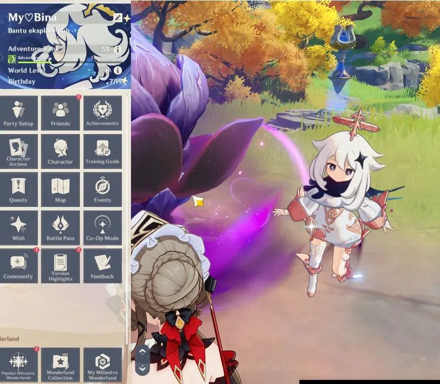 Genshin Impact Accounts Others ASIA|AR 55|5 Limited+1(*5 Weapon)|Mavu 1