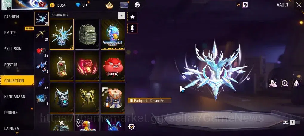 Free Fire Accounts Indonesia|M1887 Incendium Burst|M1014 Green Flame  image 10