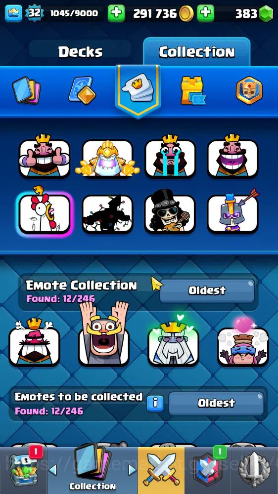 Clash Royale Accounts Midgame Lv 32|Trophy 7008|KTL 11|Limited Skin|Card 114| 1 HERO 5 EVO 2 Champ 20 Legendary 33 Epic 30 14