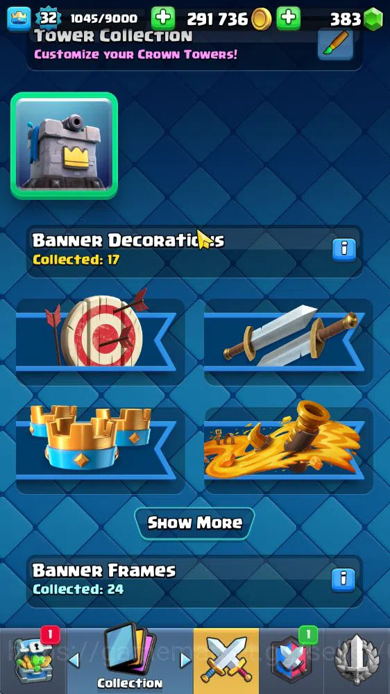 Clash Royale Accounts Midgame Lv 32|Trophy 7008|KTL 11|Limited Skin|Card 114| 1 HERO 5 EVO 2 Champ 20 Legendary 33 Epic 30 15
