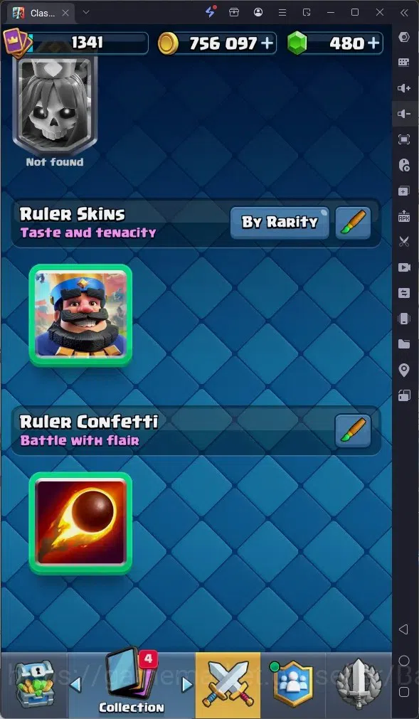 Clash Royale Accounts High-End Global |CL 1341|KTL 14|Trophy 10096|1 MAX|8 CHamp|4 Hero|8 Evo|Arena 25|756k Gold|480 19