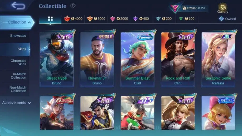 Mobile Legends: Bang Bang Accounts Global|Hero 132 Skin 361|Exalted|Legend Miya+Franc image 20