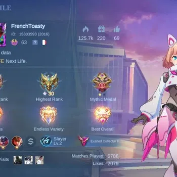 Mobile Legends: Bang Bang Collector Global|Hero 132 Skin 361|Exalted|Legend Miya+Franc image 1