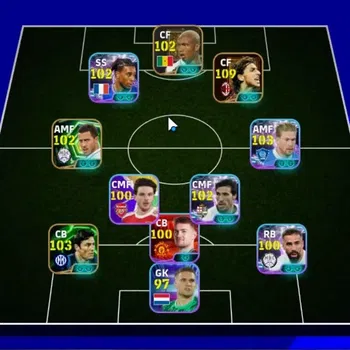 eFootball Accounts Legends & Iconic Players Android|Big Time Zlatan Ibrahimovic|Epic Javier Zanetti,Eden Hazard,Diouf|Show