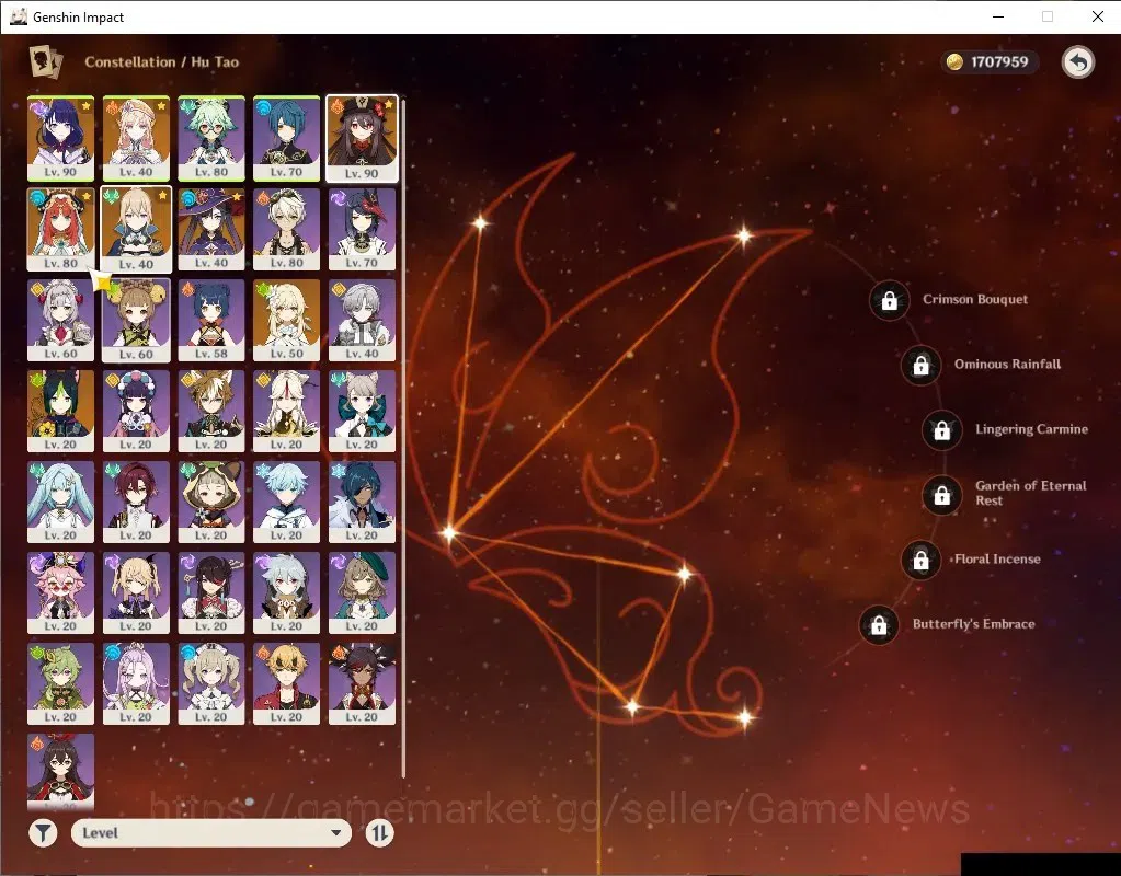 Genshin Impact Accounts Asia|AR53|4Limited+1(*5WP)|Nicole,Raiden,Nilou,HuT image 6