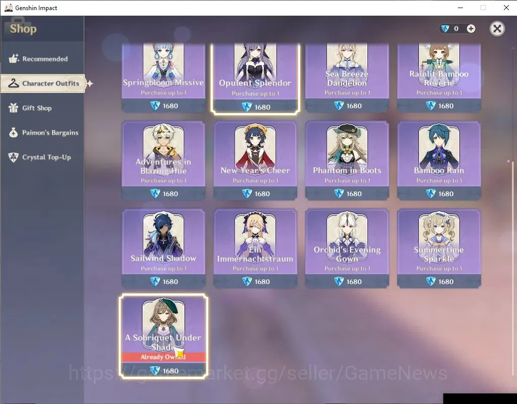 Genshin Impact Accounts Asia|AR53|4Limited+1(*5WP)|Nicole,Raiden,Nilou,HuT image 8