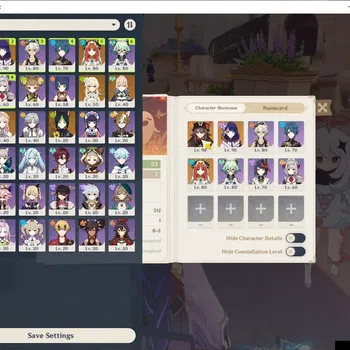 Genshin Impact Mid Game Asia|AR53|4Limited+1(*5WP)|Nicole,Raiden,Nilou,HuT image 1