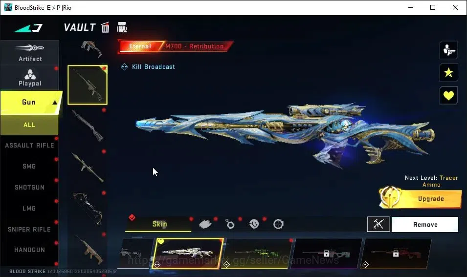 Blood Strike Accounts ASIA|ETERNAL M700-Retribution Lv2|13 ULTRA[NACHO,R image 12
