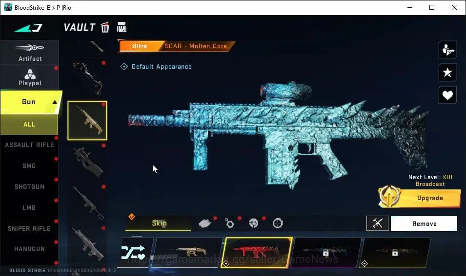 Blood Strike Accounts ASIA|ETERNAL M700-Retribution Lv2|13 ULTRA[NACHO,R image 18
