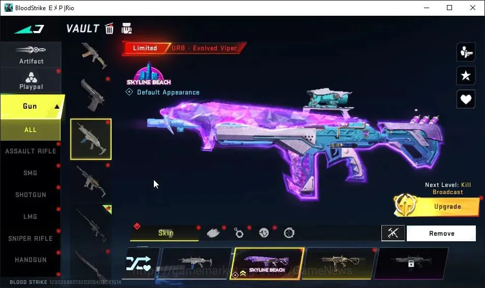 Blood Strike Accounts ASIA|ETERNAL M700-Retribution Lv2|13 ULTRA[NACHO,R image 19