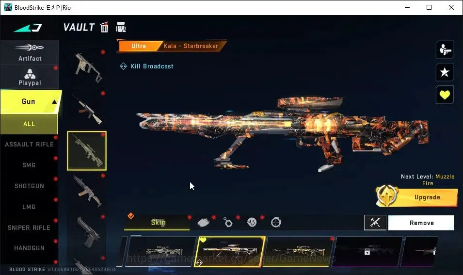 Blood Strike Accounts ASIA|ETERNAL M700-Retribution Lv2|13 ULTRA[NACHO,R image 20