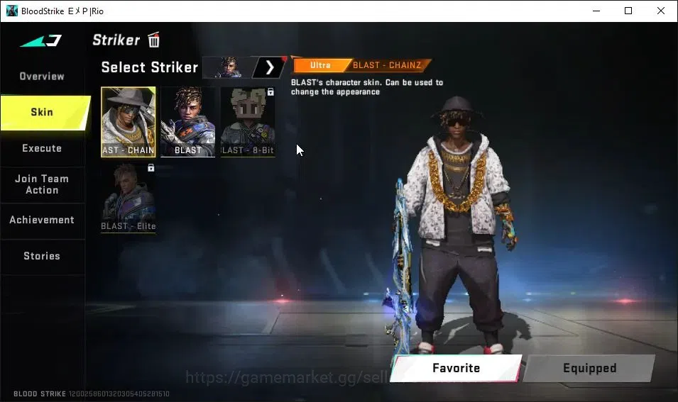 Blood Strike Accounts ASIA|ETERNAL M700-Retribution Lv2|13 ULTRA[NACHO,R image 3