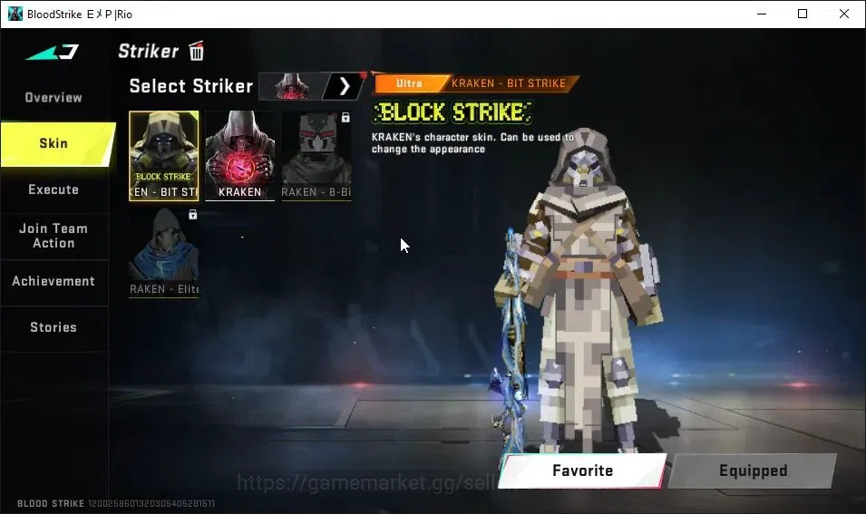 Blood Strike Accounts ASIA|ETERNAL M700-Retribution Lv2|13 ULTRA[NACHO,R image 5