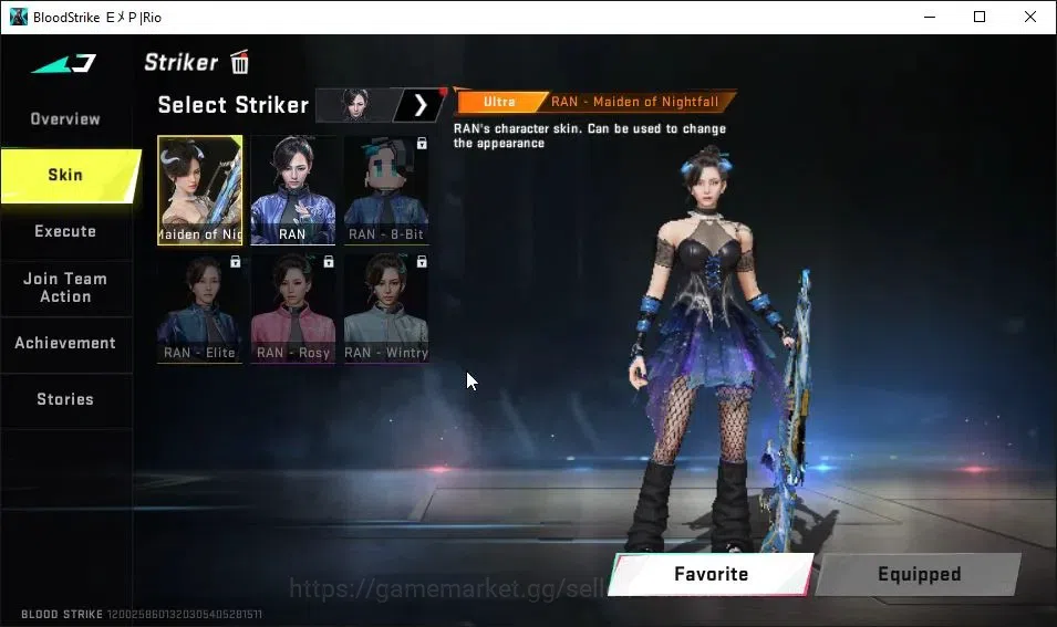 Blood Strike Accounts ASIA|ETERNAL M700-Retribution Lv2|13 ULTRA[NACHO,R image 7
