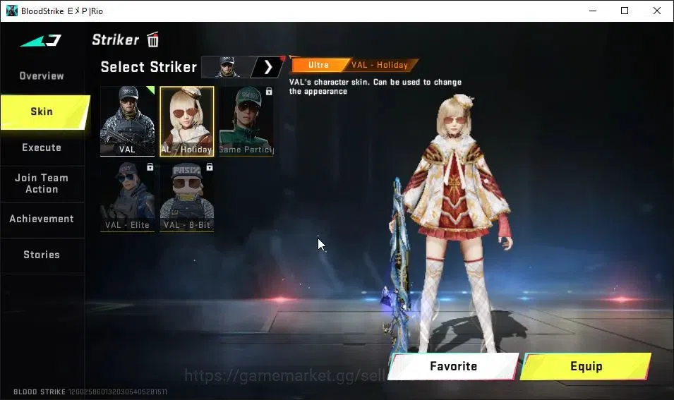 Blood Strike Accounts ASIA|ETERNAL M700-Retribution Lv2|13 ULTRA[NACHO,R image 8
