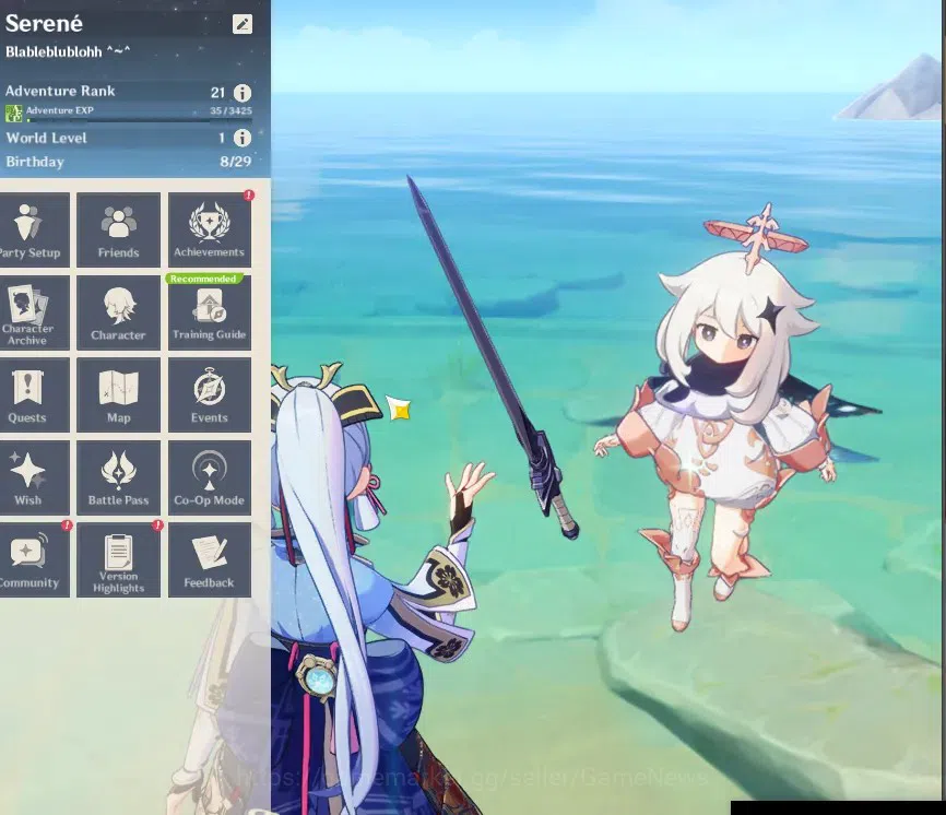 Genshin Impact Accounts Asia|AR 21|1 Limited,(Kamisato Ayaka) 1 Standard,( image 1