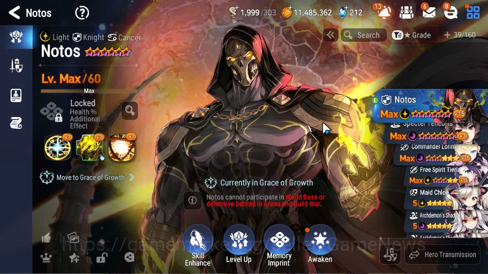 Epic Seven Accounts ASIA Verif|7 ML(Notos,NM Luna,Zio,Belian, etc)+Wuk image 5
