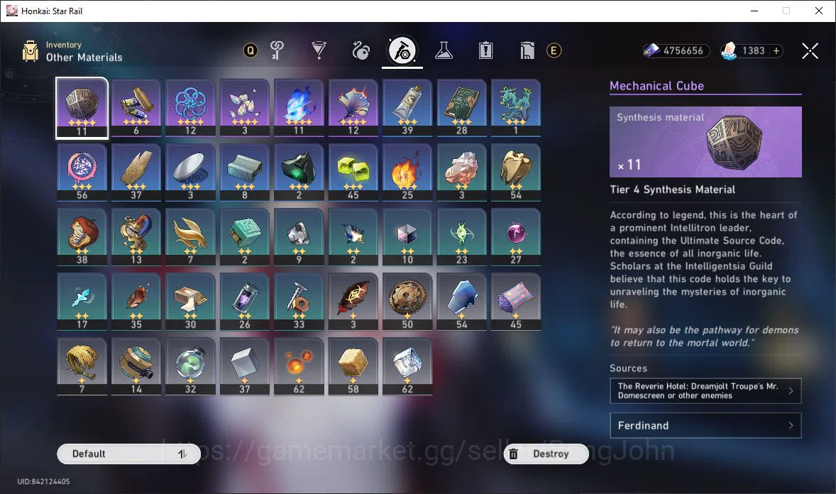 Honkai Star Rail Accounts [ASIA] TL 40 | 7 Limit | Ashveil | Robin | Topaz & image 6
