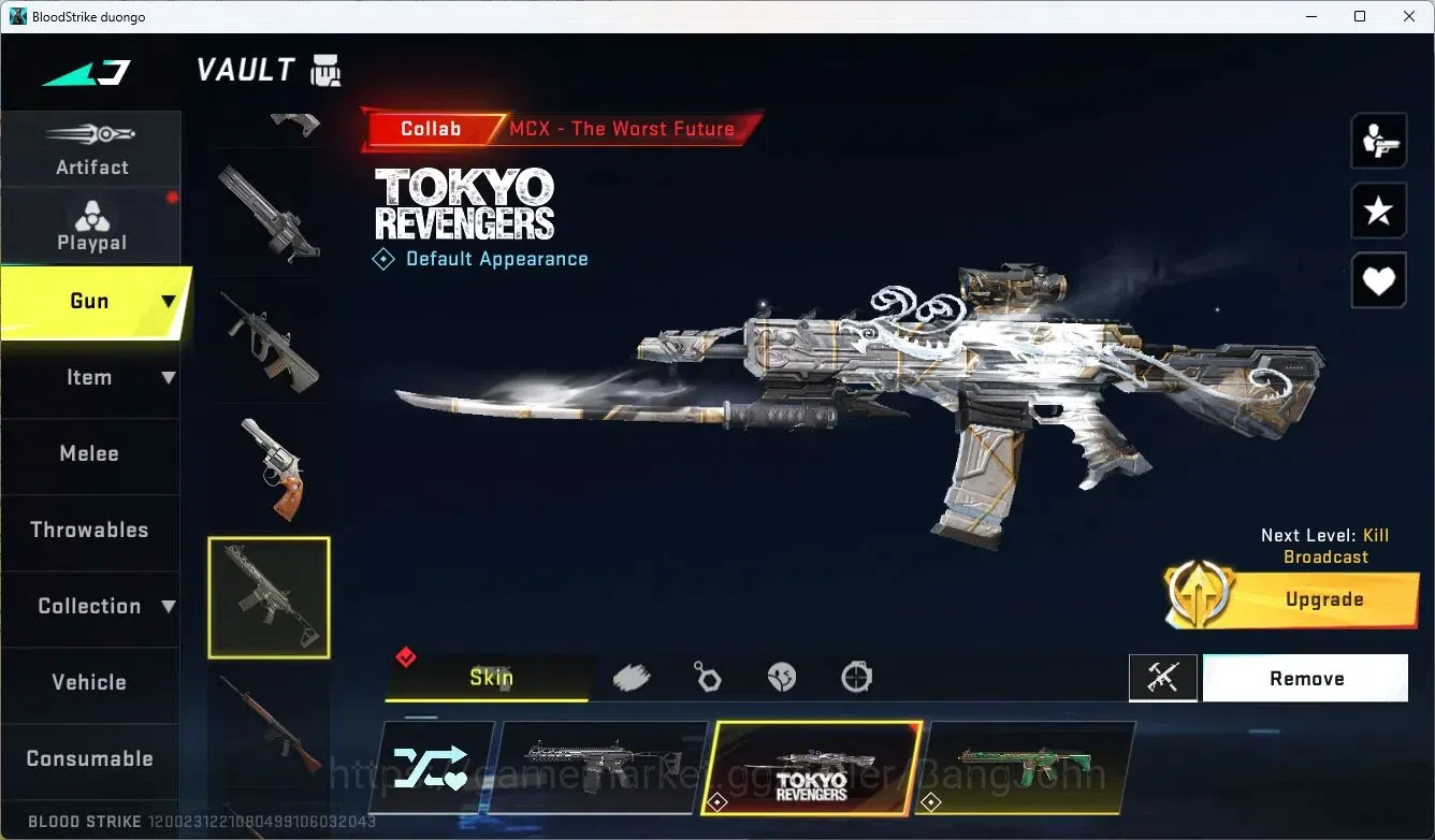 Blood Strike Accounts ASIA | 3 7DS: AK47,Kar98k,QBZ95 | 2 TR: MCX,FN2000 image 3