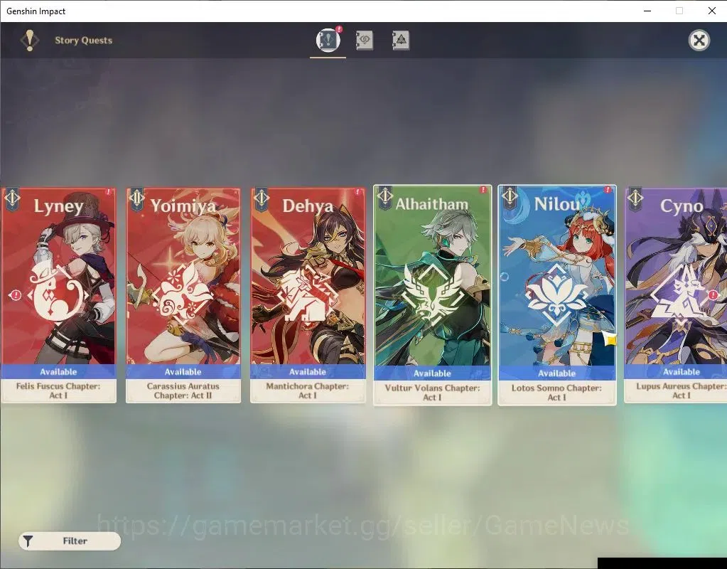 Genshin Impact Accounts Asia|AR 57|6Limit +5(*5Wep)|Flins,NeuviletteC1,Zib image 20