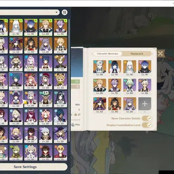 Genshin Impact Others Asia|AR 57|6Limit +5(*5Wep)|Flins,NeuviletteC1,Zib image 1