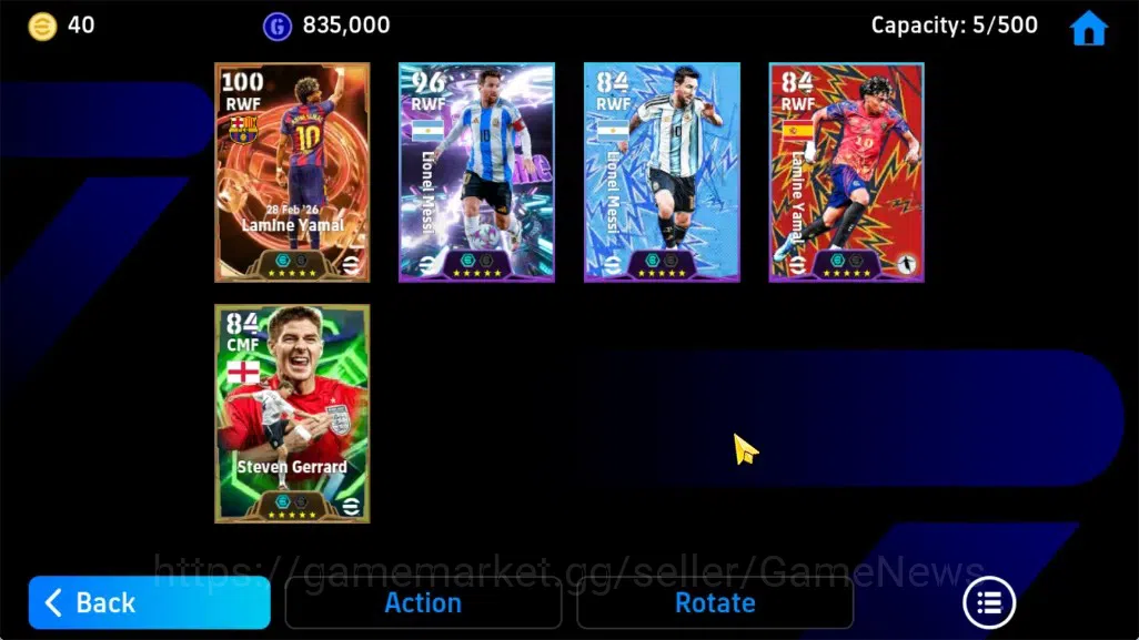eFootball Accounts Android|BigTime Lamine Yamal,Epic Steven Gerrard,S image 6