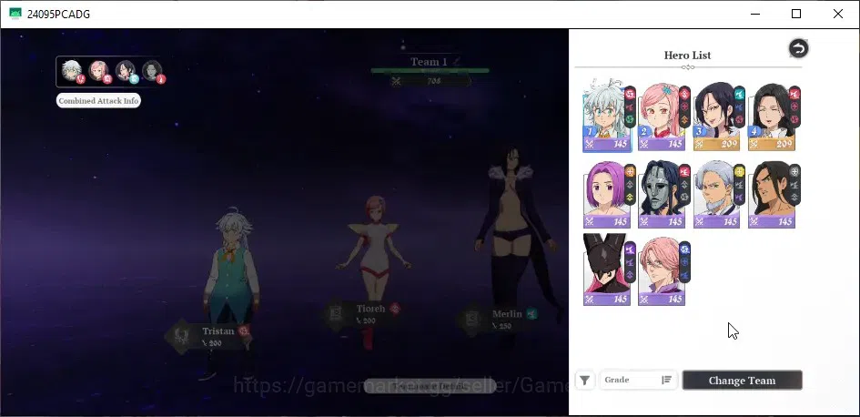 The Seven Deadly Sins: Origin Accounts EUROPE|Fresh Starter Lvl 2|2 SSR + 1 SSR Selector| image 1