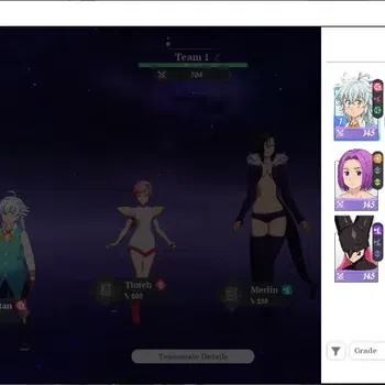 The Seven Deadly Sins: Origin Accounts EUROPE|Fresh Starter Lvl 2|2 SSR + 1 SSR Selector| image 1