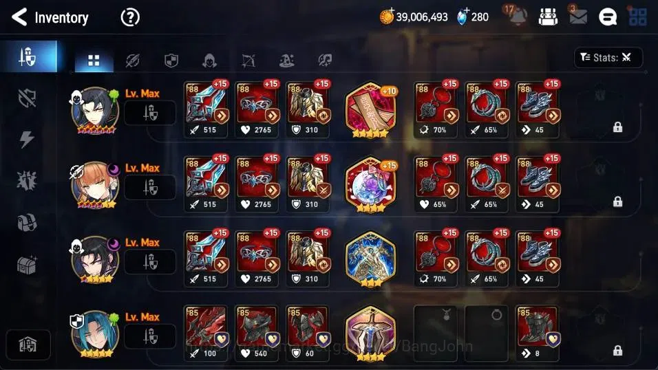 Epic Seven Accounts Global Unverif|New Era|6 ML[Empyrean Ilynav,NC Lan image 9