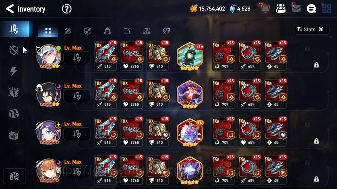 Epic Seven Accounts GLOBAL Unverif|NewEra|7 ML(Salome,EIlynav,HArsetti image 20