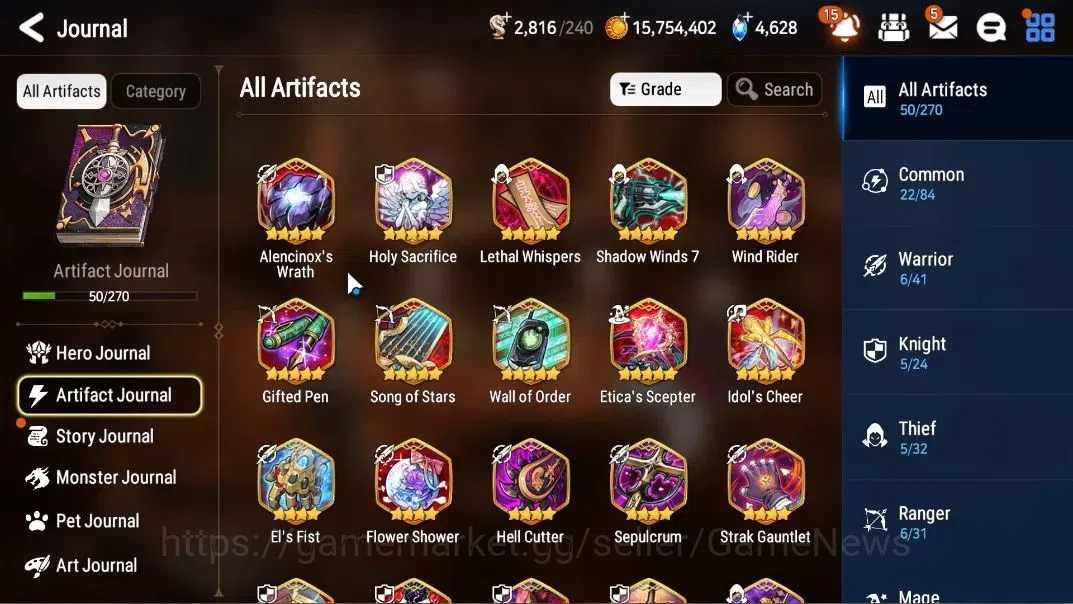 Epic Seven Accounts GLOBAL Unverif|NewEra|7 ML(Salome,EIlynav,HArsetti image 7