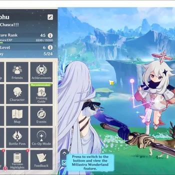 Genshin Impact Accounts Others ASIA|AR 45|WL 6|4(*5 Char)+1(*5 Wpn R3)|(Vodyanitsa,Varesa,Skirk,Mona)|CHEK