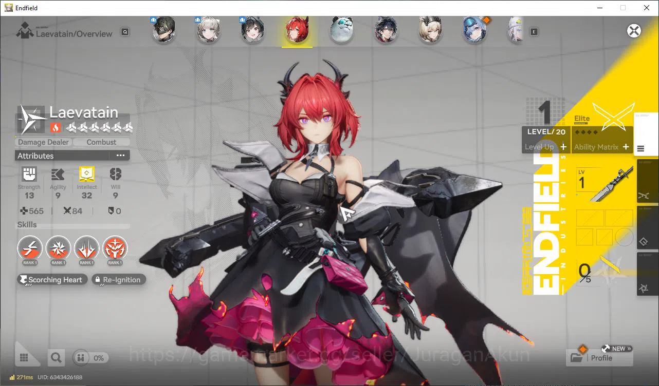Arknights: Endfield Accounts NA/EU Lv2|StarterDay2|Meta SSR Solo Laevatain+6SR  image 3
